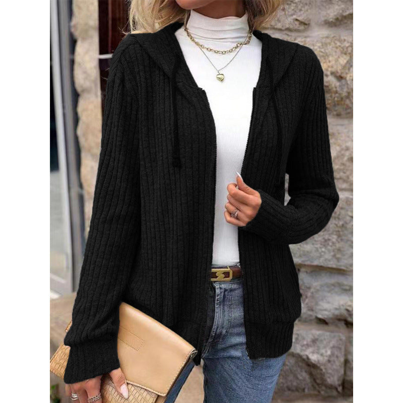 Striped Casual Sweatshirt Loose Sweater