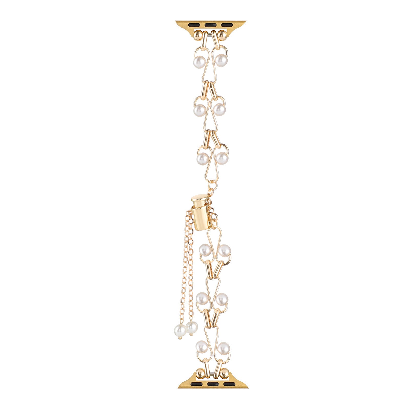 Smart Watch Fruit Metal Pearl Love Necklace Strap